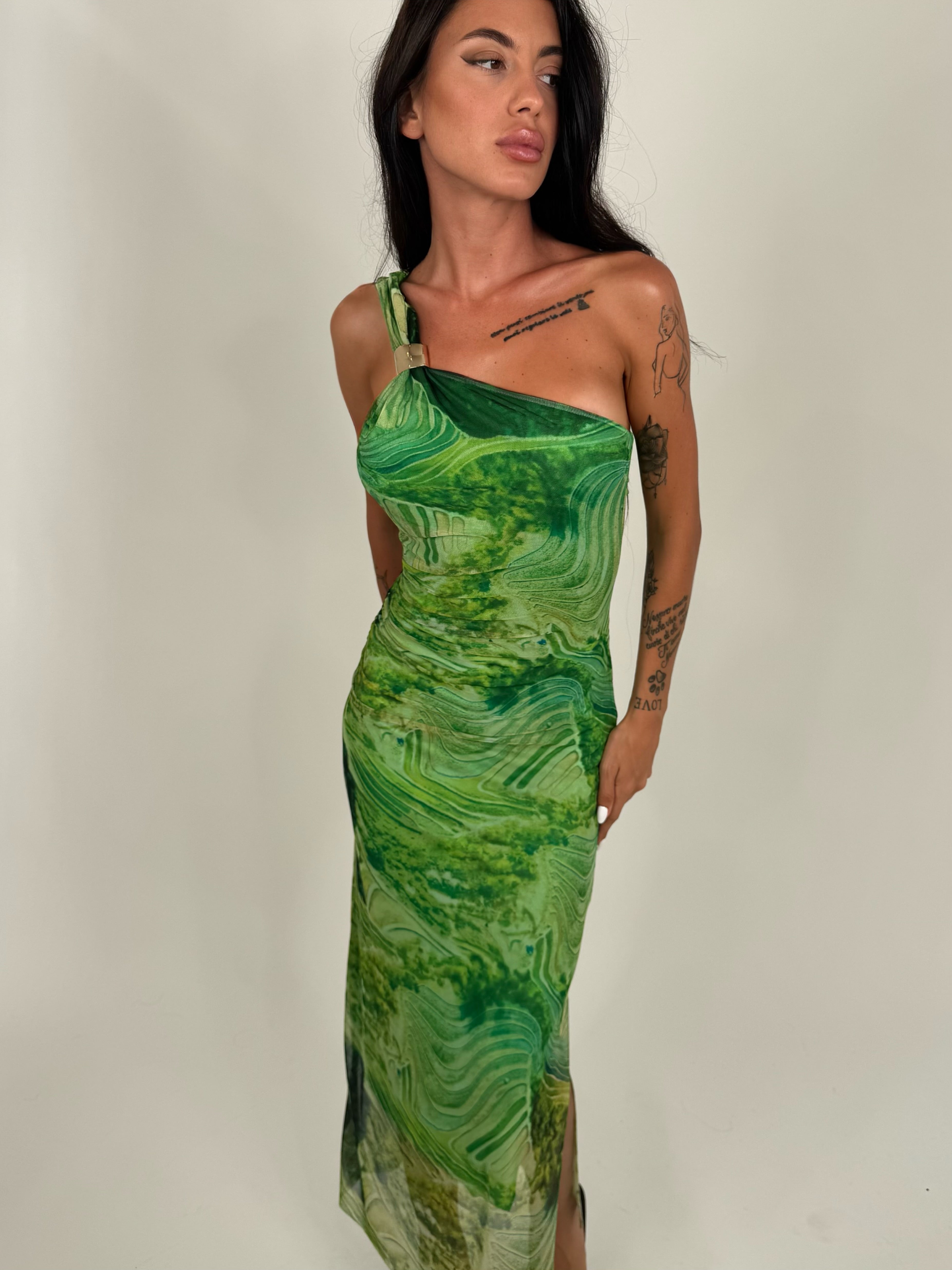 Dress Anaïs verde