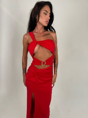 Dress Greta rosso