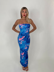 Dress BAHREIN blu