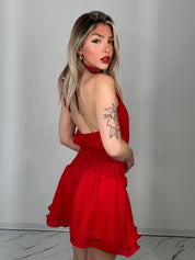 Dress cruise rosso