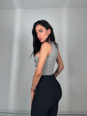 Body a costine grigio