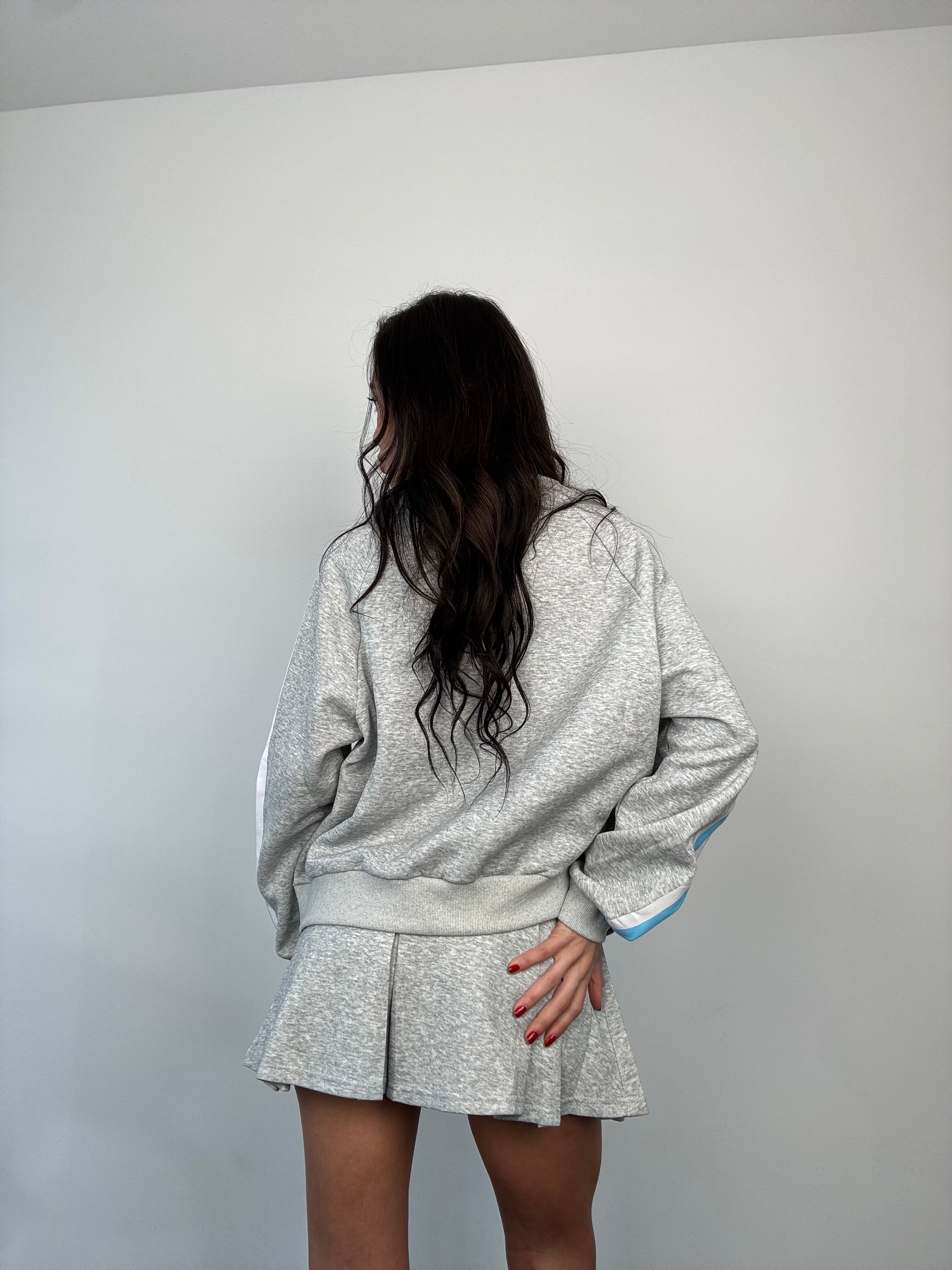 Co/ord race grigio