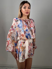 Dress gardenia multicolor