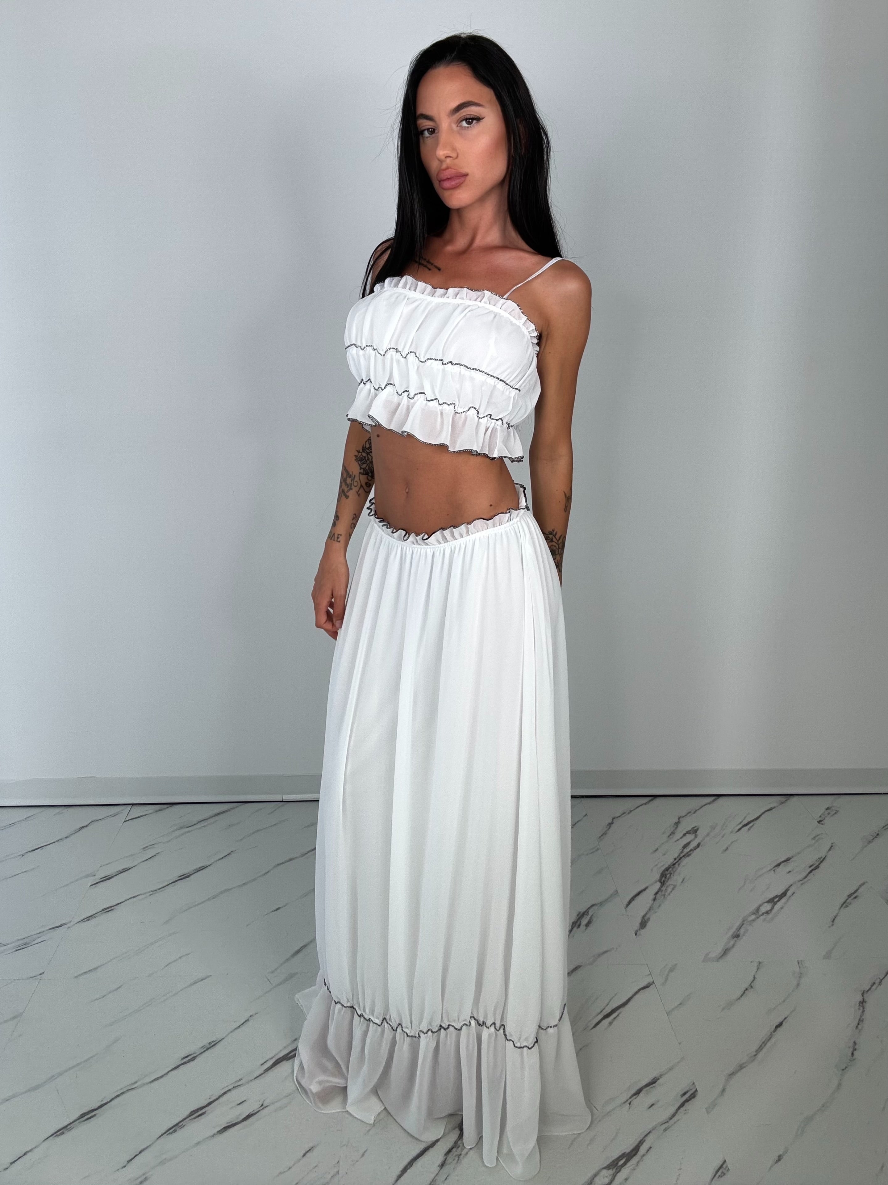 Co/ord June bianco
