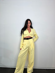 Tailleur gyara giallo