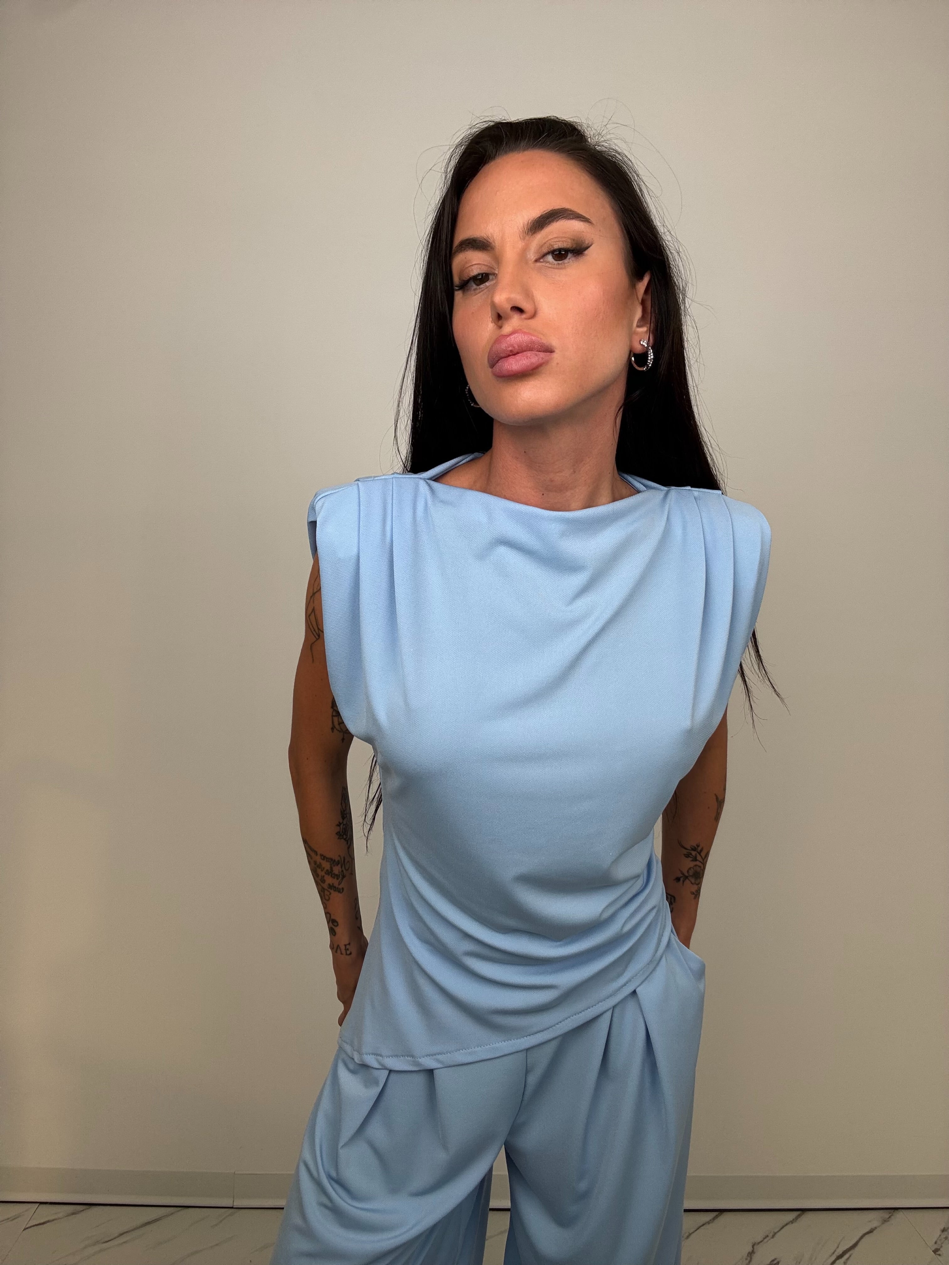 Coordinato oasi azzurro