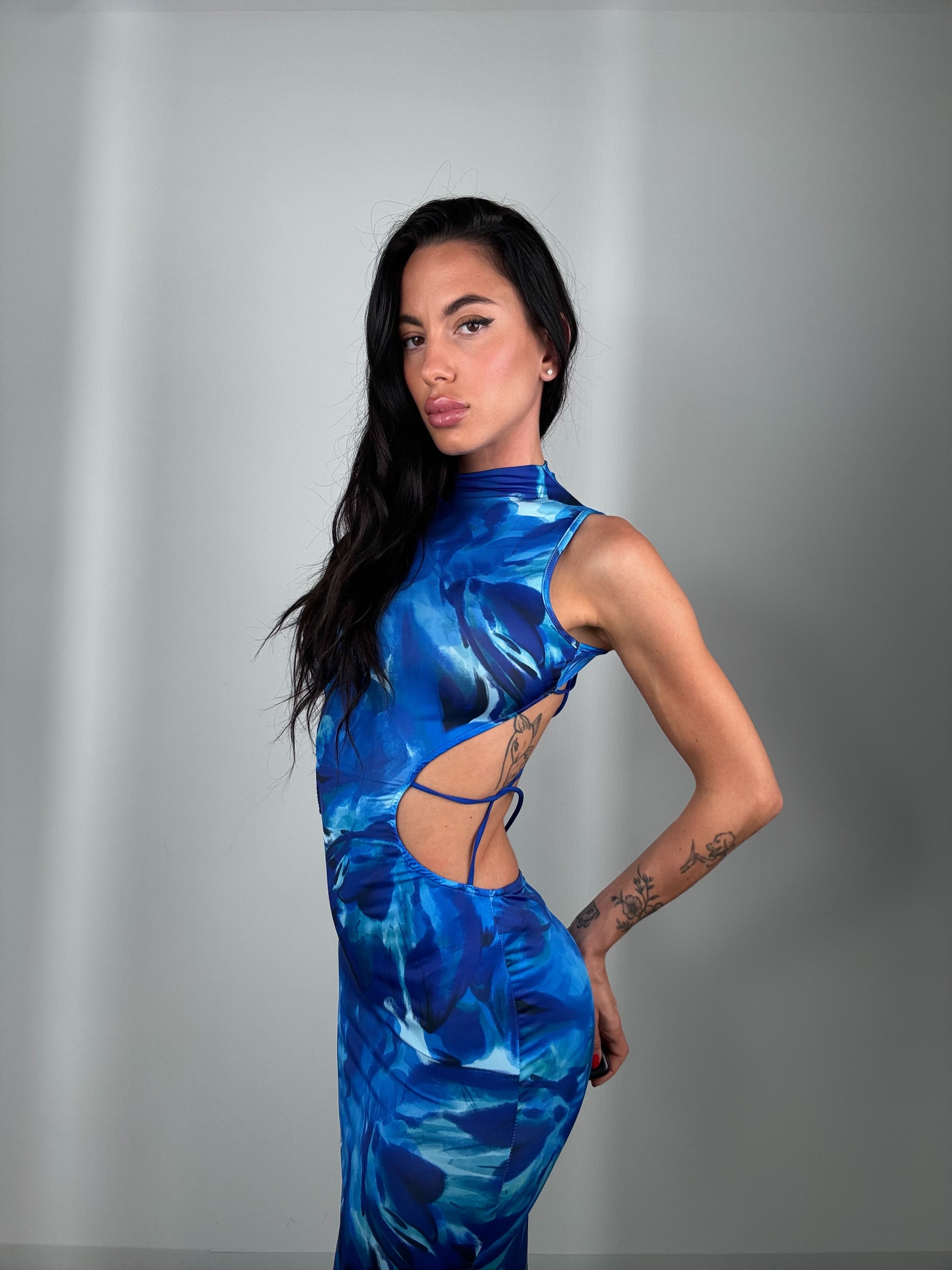Dress anima blu