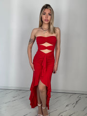 Dress chile rosso