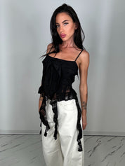 Top pacha nero