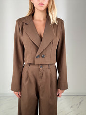 Tailleur poker cioccolato
