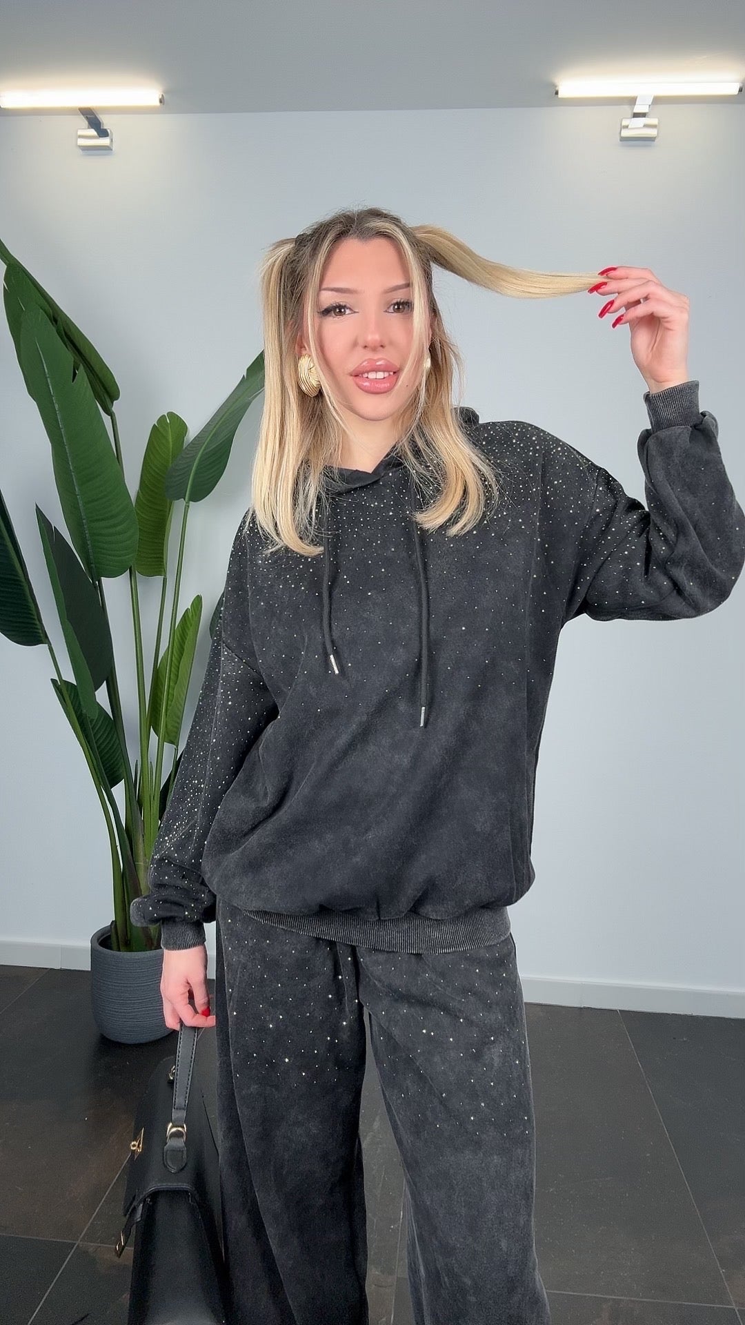 Coordinato brit grigio