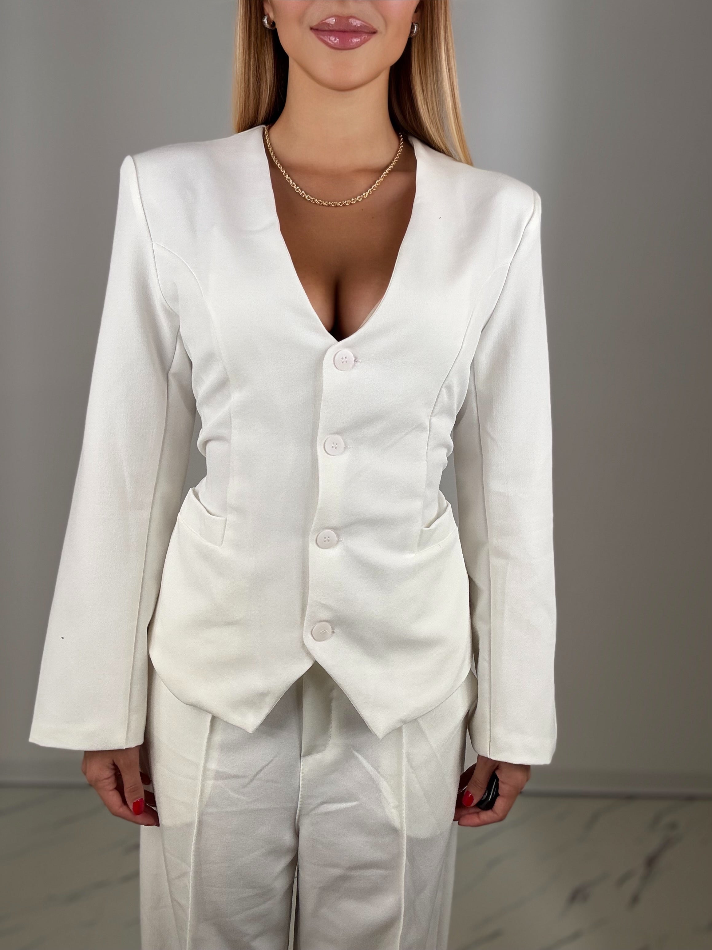 Tailleur Opal Bianco