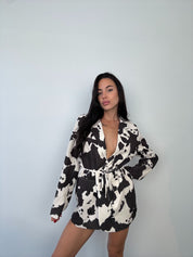 Blazer cow nero