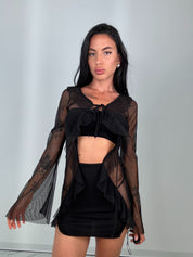 Dress pinky nero