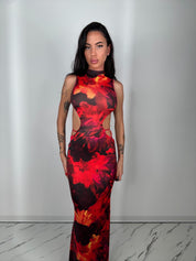 Dress anima rosso