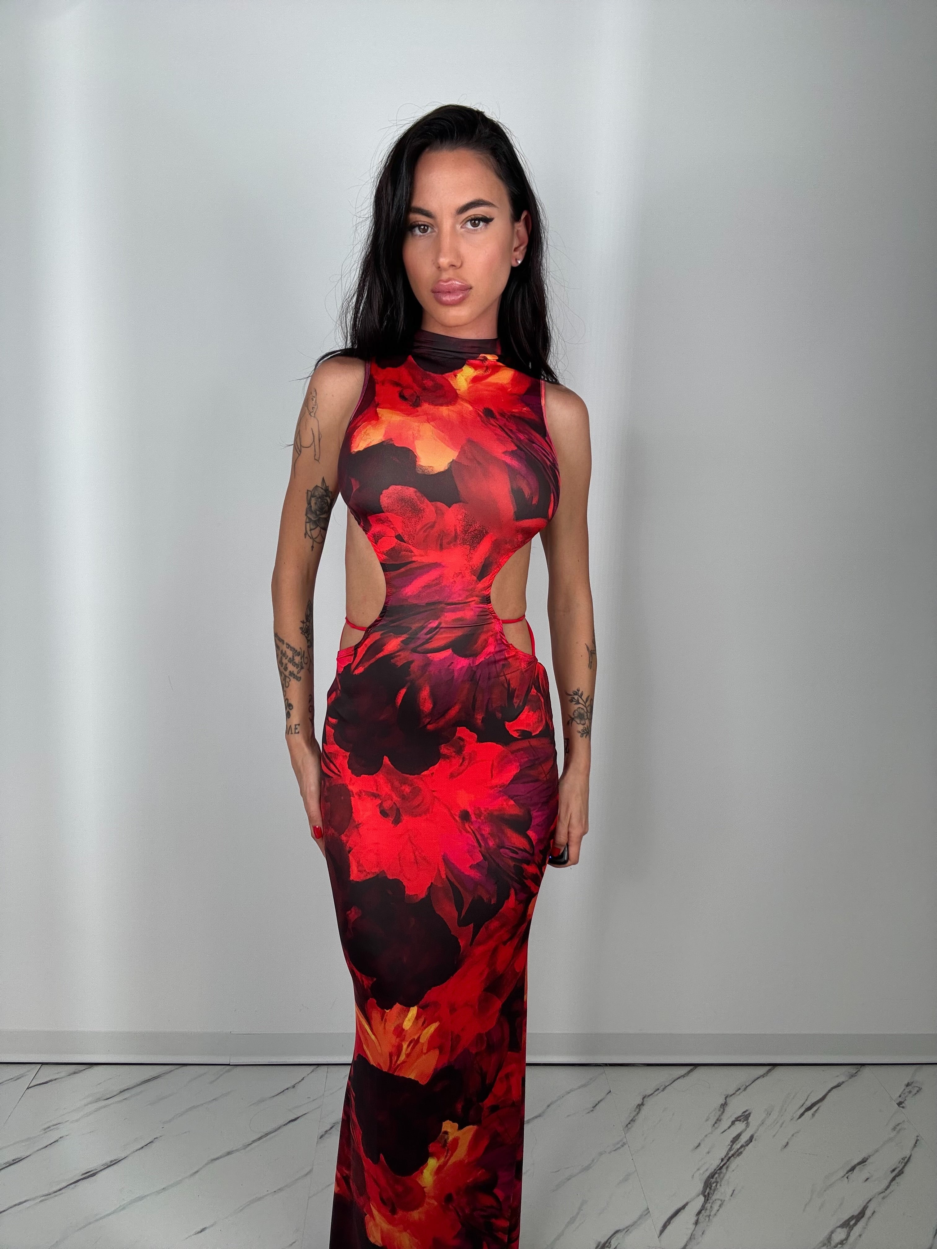 Dress anima rosso