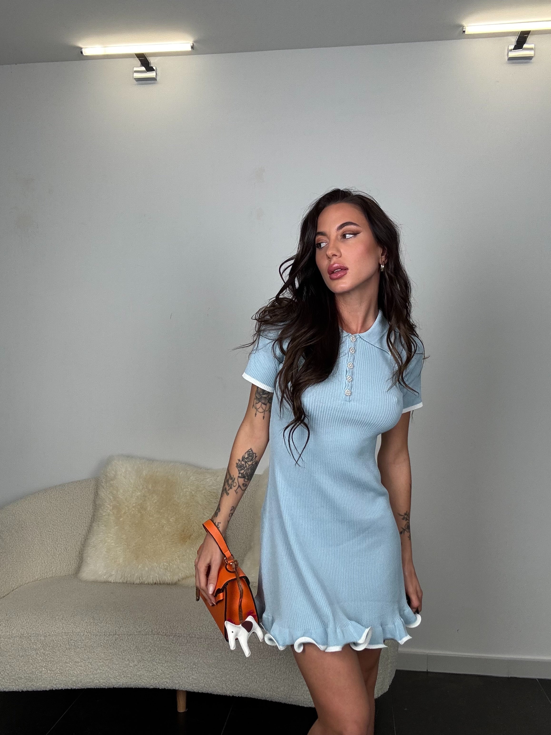 DRESS EREN AZZURRO