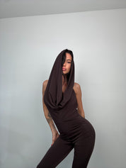 Jumpsuit halo brown