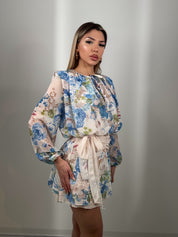 Dress gardenia azzurro