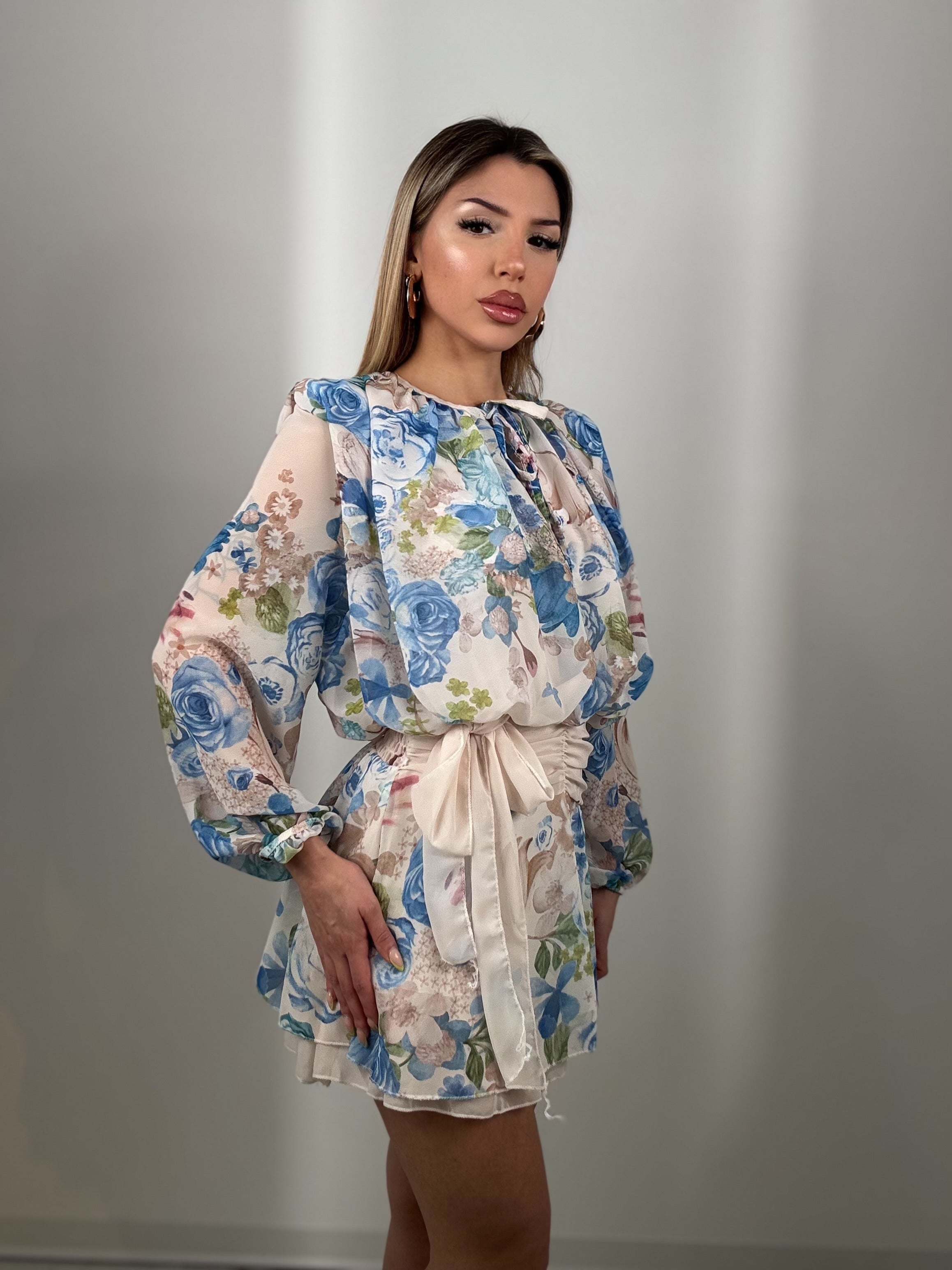 Dress gardenia azzurro