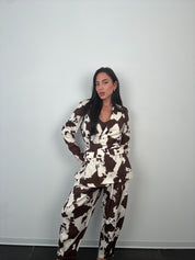 Pantalone cow brown
