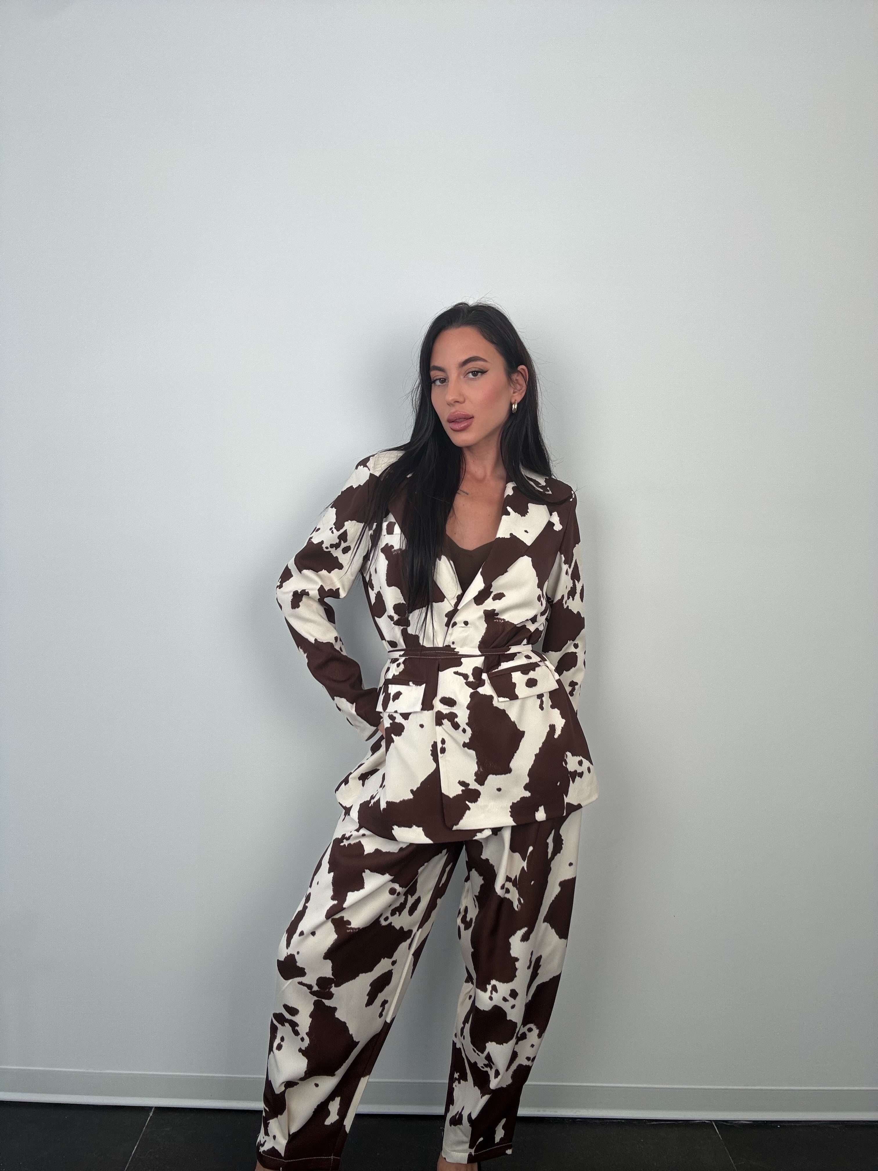 Pantalone cow brown