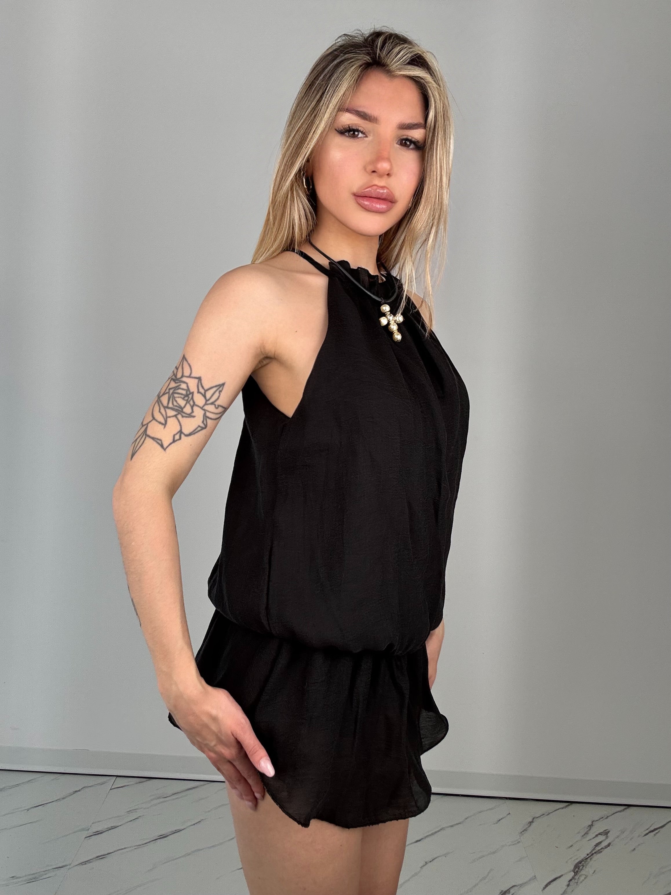 Dress konfetti Nero