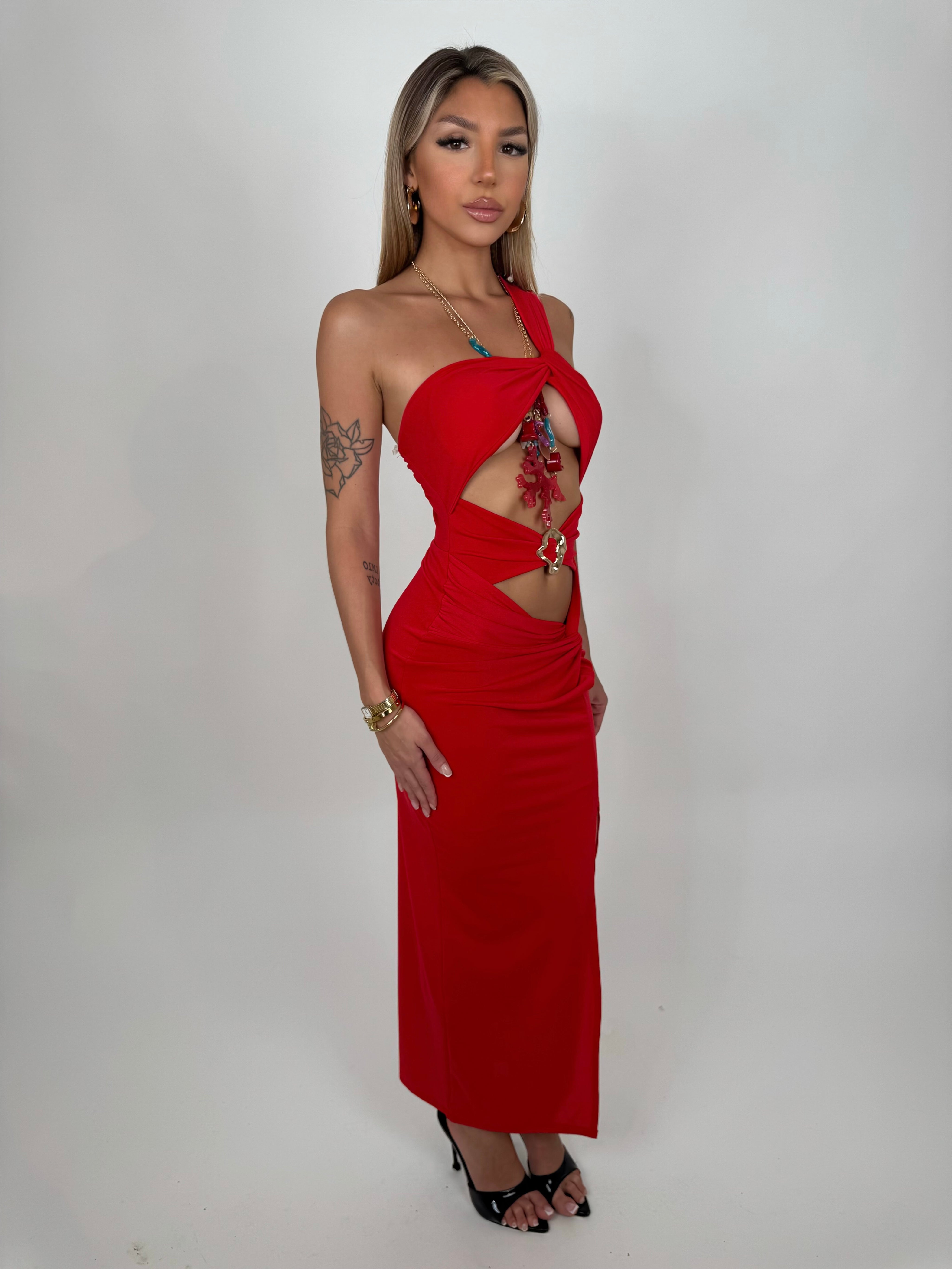 Dress Greta rosso